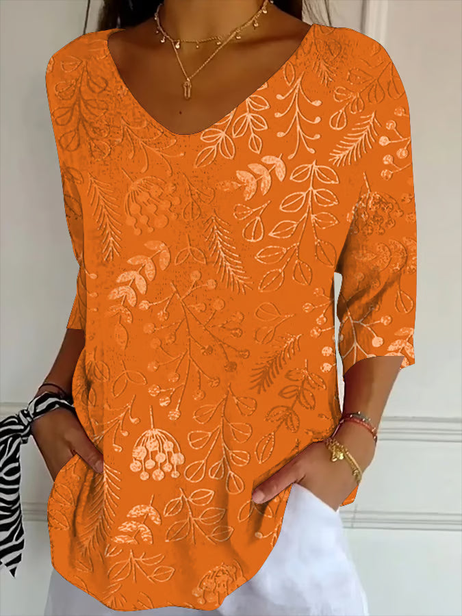 Women'sIn Autumn Striped Top