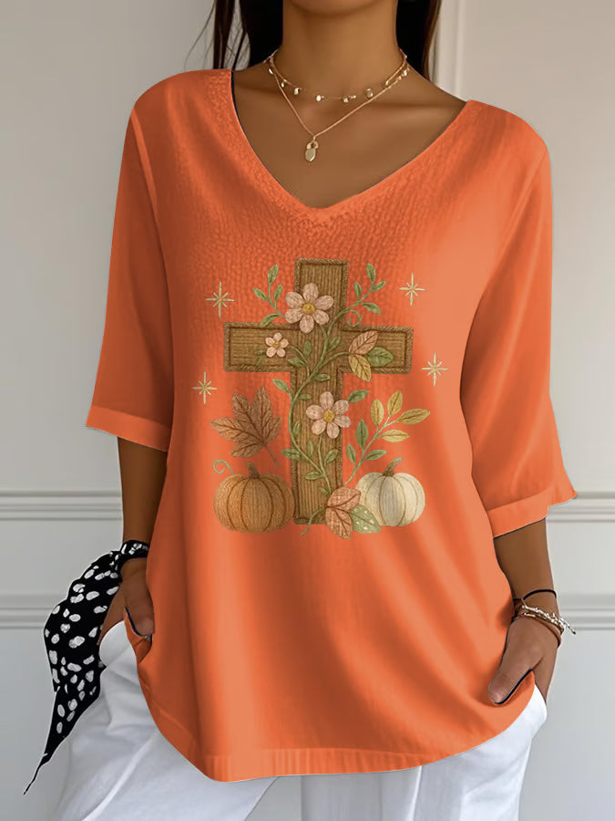 Women's Jesus  Print T-Shirt