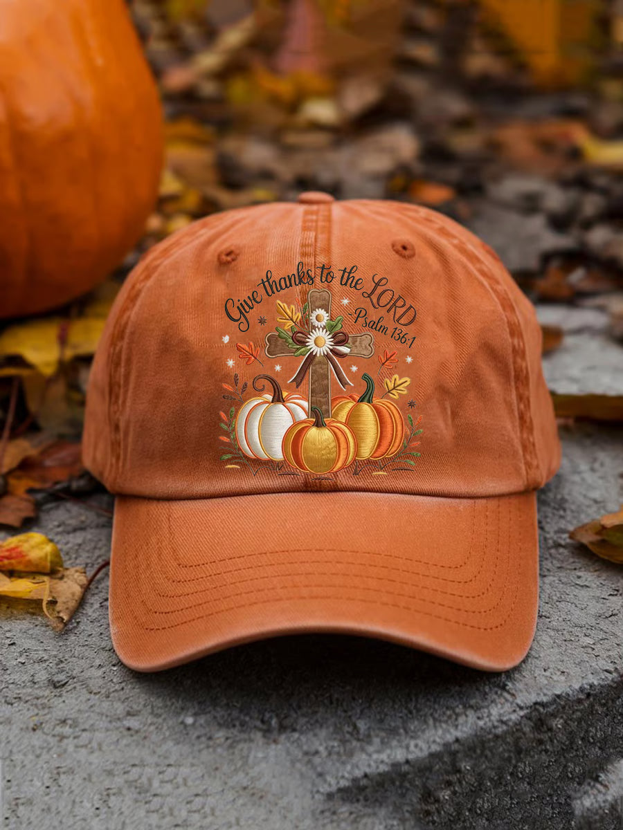 Autumn Style Print Hat