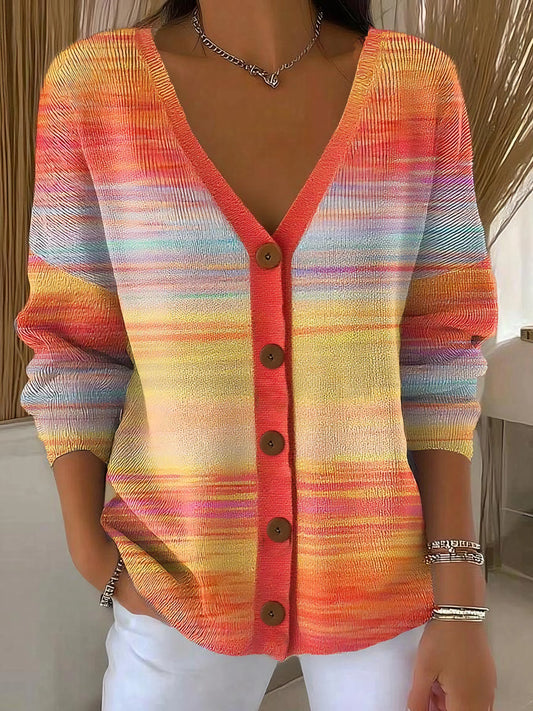 women's casual autumn knitted cardigan