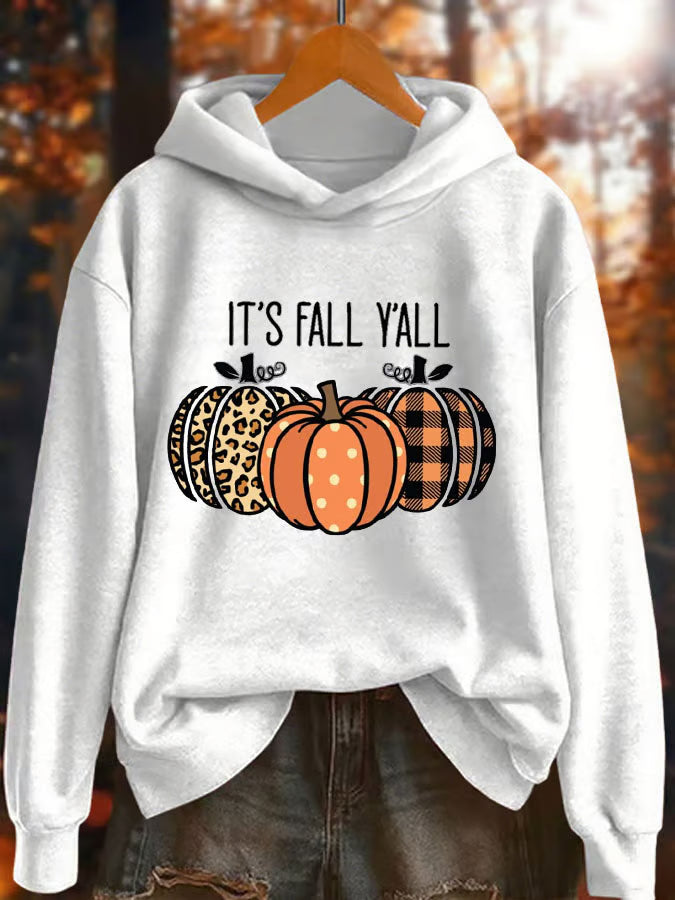 Women's Its Fall Yall Printed Hoodie