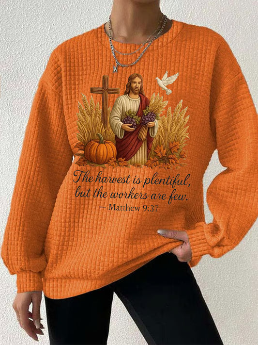 Women'S Casual Autumn Faith Sweatshirt