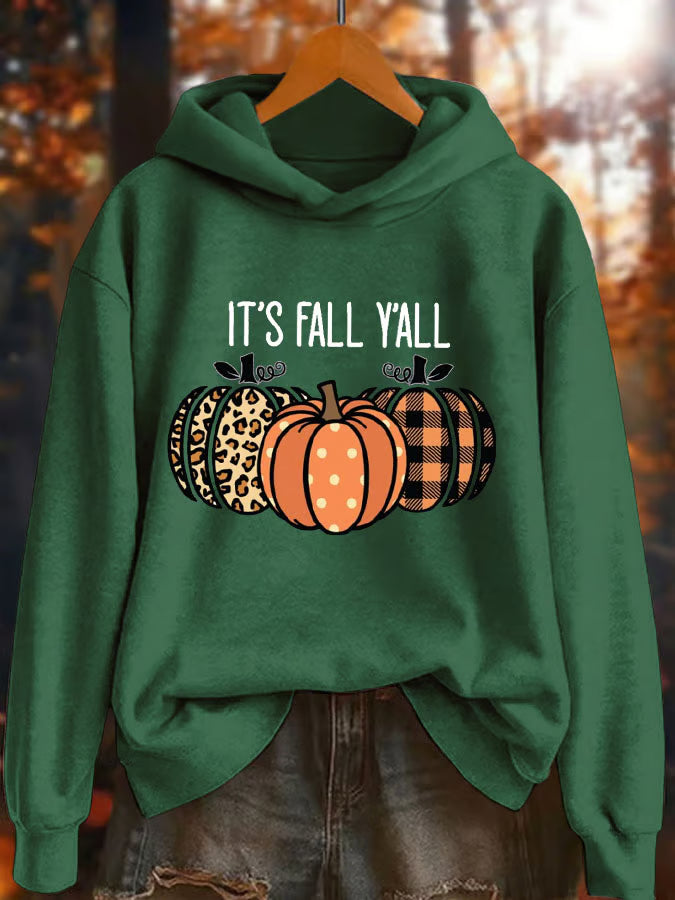 Women's Its Fall Yall Printed Hoodie