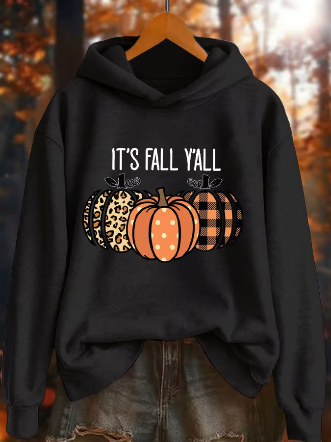 Women's Its Fall Yall Printed Hoodie