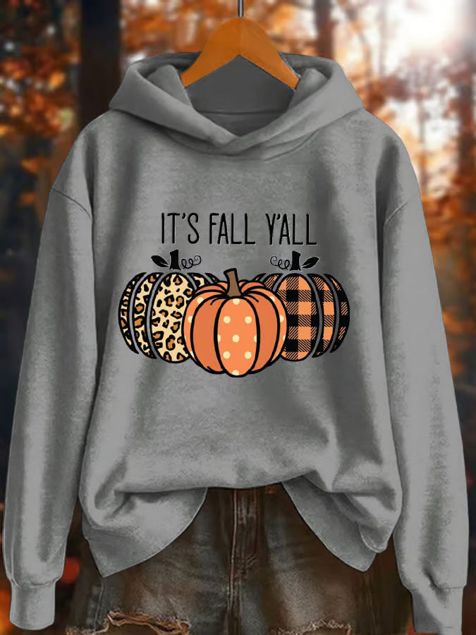 Women's Its Fall Yall Printed Hoodie