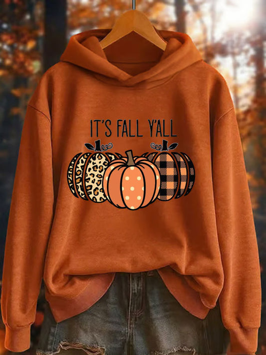 Women's Its Fall Yall Printed Hoodie