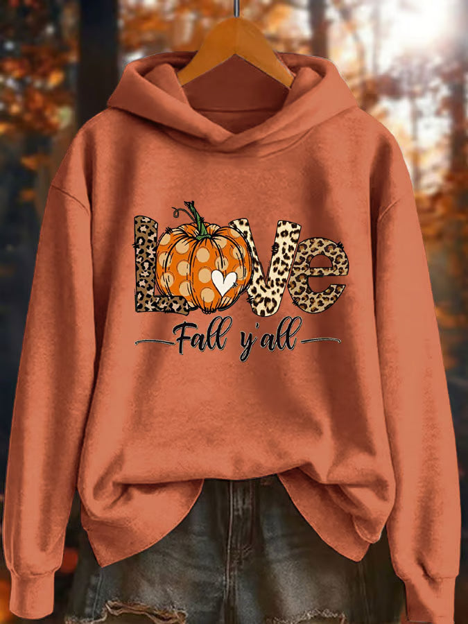 Women's Its Fall Yall Printed Hoodie