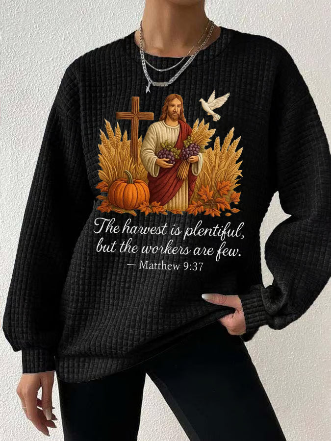 Women'S Casual Autumn Faith Sweatshirt